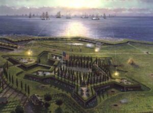 Fort McHenry in Baltimore, Maryland