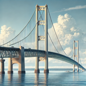 Mackinac Bridge in Michigan Mackinac Bridge in Michigan