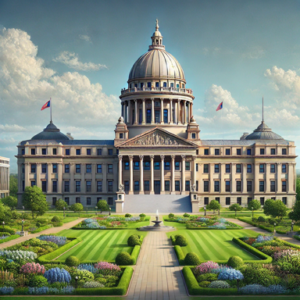 Mississippi State Capitol in Jackson, Mississippi