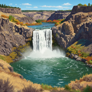 Shoshone Falls in Idaho Shoshone Falls in Idaho