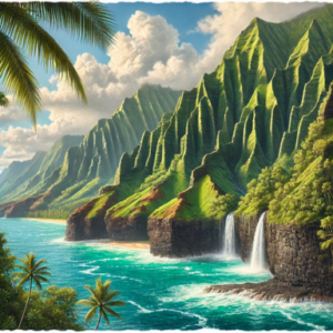 NÄ Pali Coast in Hawaii