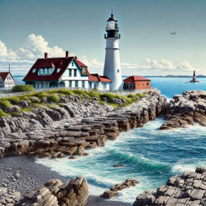 Portland Head Light in Maine Portland Head Light in Maine