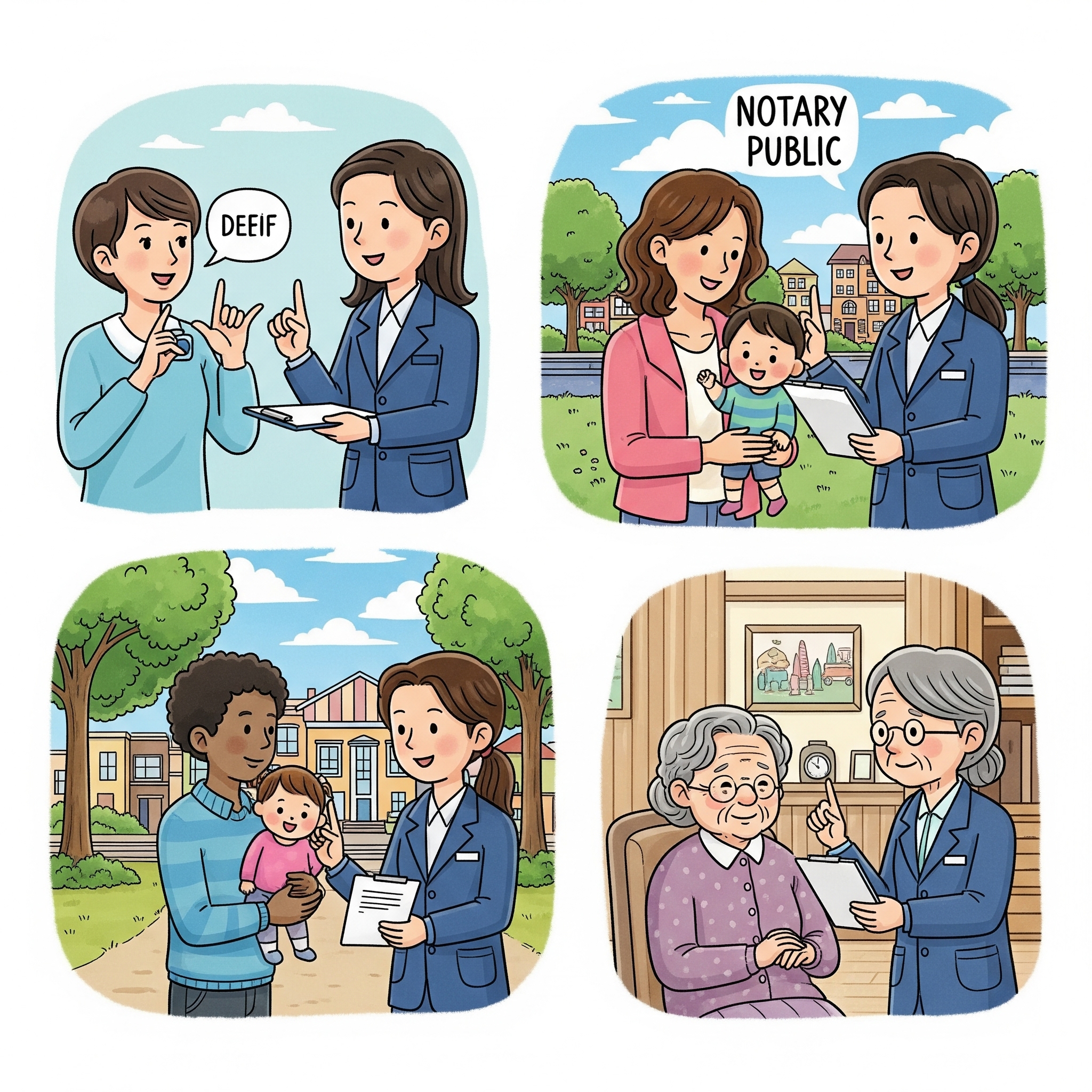 Diversity in notaries